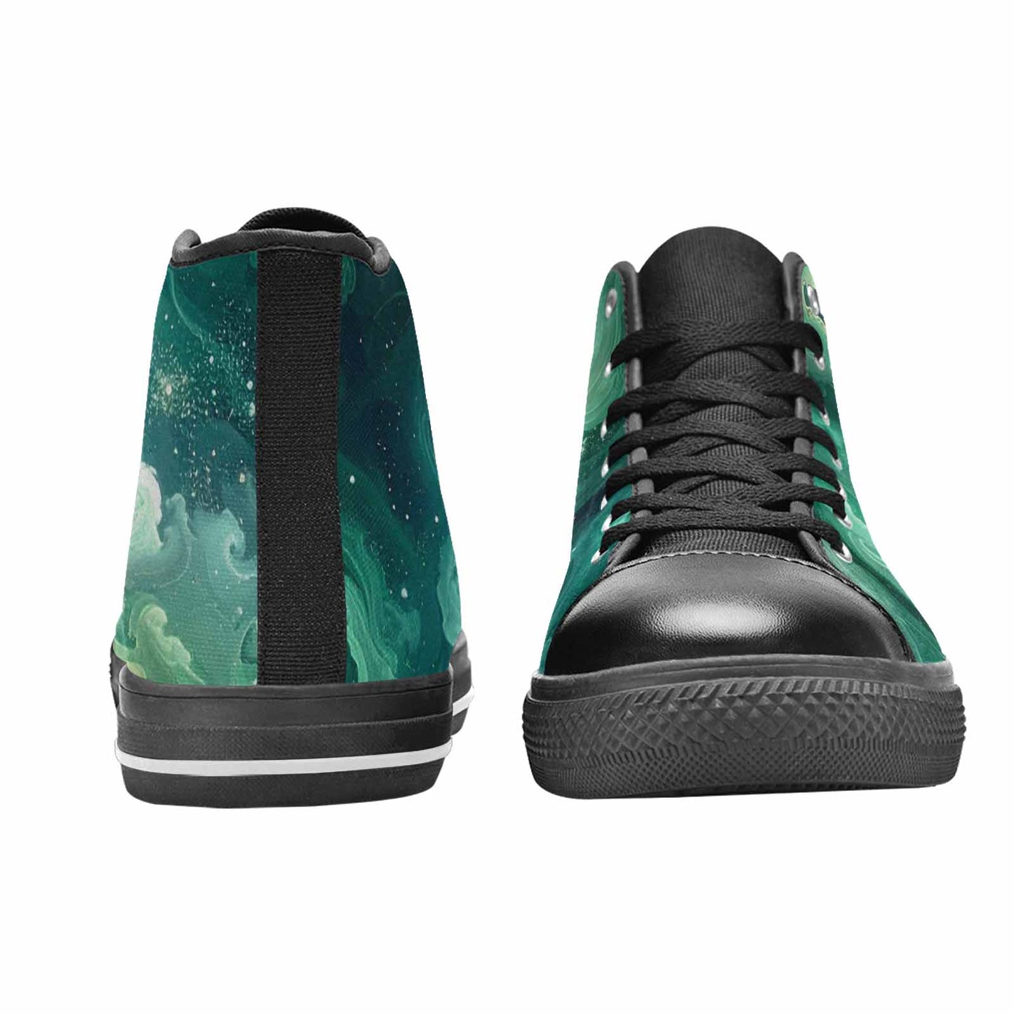 WOMEN'S Galaxy Art - High Top Canvas Dreamcore Sneakers