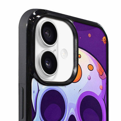 iPhone 17 Case — Halloween Skull Cartoon Art Gothic Skulls, Customized Protective Case