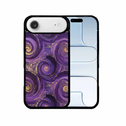 iPhone 17 Air Case — Swirling Brushstroke Starry Night Texture Galaxy, Custom Designed Case Cover
