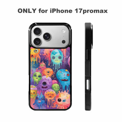 iPhone 17 Pro Max Case — Aliens Tie Dyemelting Aliens Tie Dye, Custom Made Phone Cover