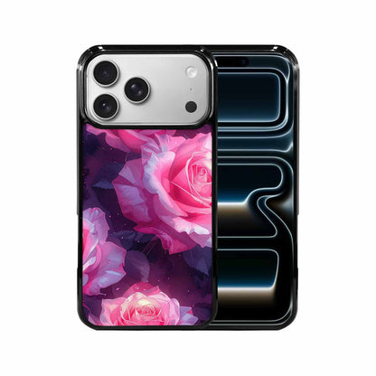 iPhone 17 Pro Max Case — Watercolor Marble Rose Watercolor Abstract, Custom Made Phone Cover