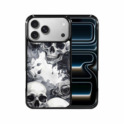 iPhone 17 Pro Max Case — Skull Dark Art Gothic Print Gothic, Personalized Phone Case