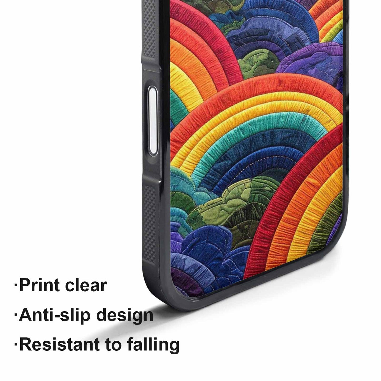 iPhone 17 Pro Max Case — Vivid Camo Rainbow Camo, Custom Made Phone Cover