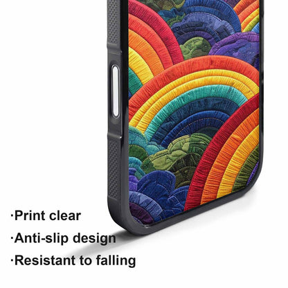 iPhone 17 Pro Max Case — Vivid Camo Rainbow Camo, Custom Made Phone Cover