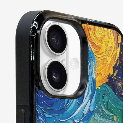 iPhone 16 Case — Blend All Versions Together Melting Together, Custom Made Phone Cover