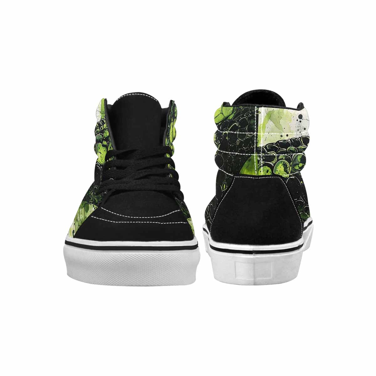 MEN'S Reptile Scale High Top Canvas Aesthetic Shoes