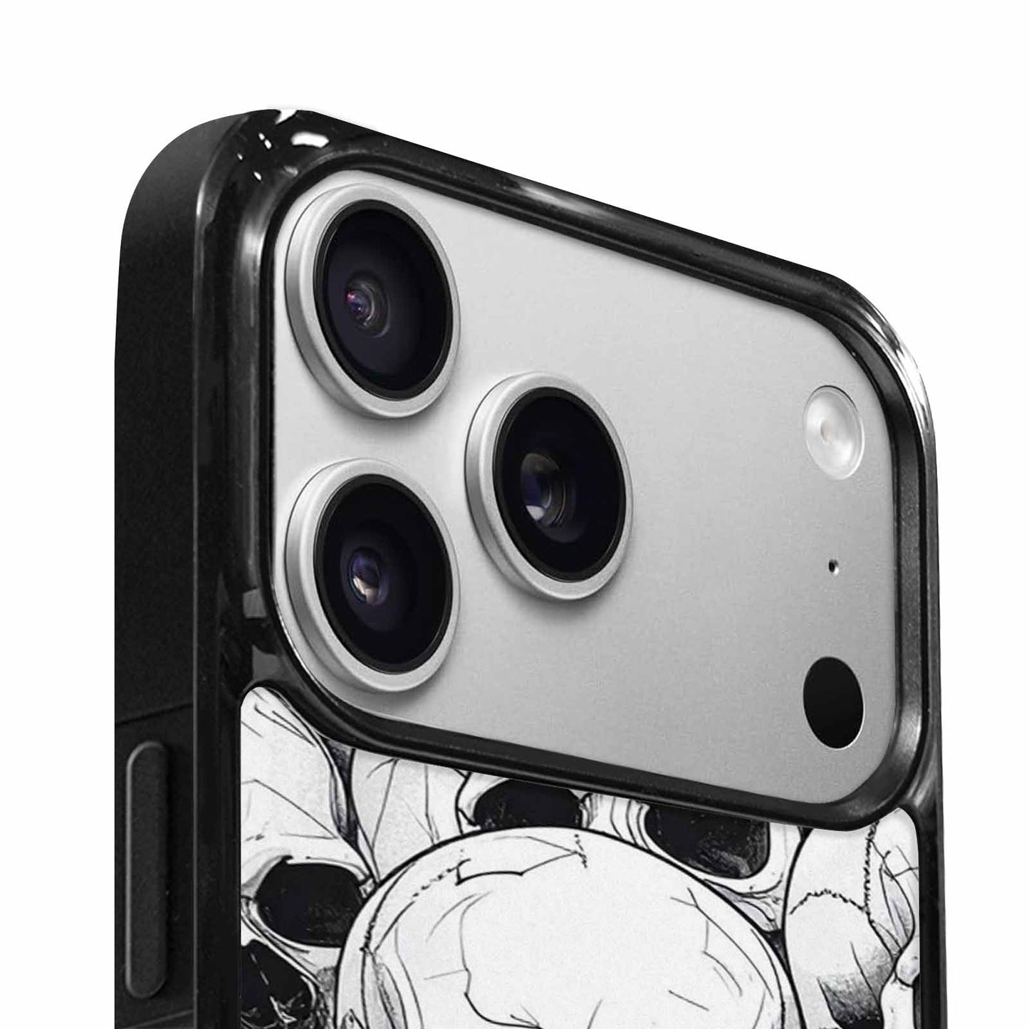 iPhone 17 Pro Case — Skull Dark Art Gothic Print Gothic, Personalized Phone Case