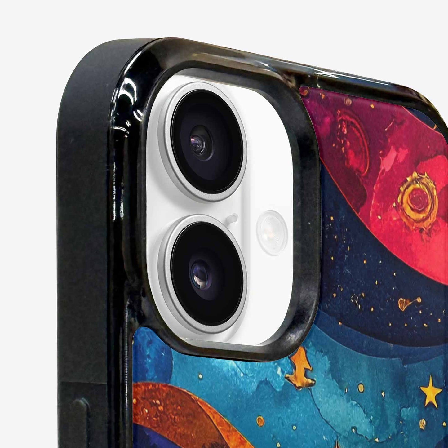 iPhone 16 Case — Steampunk Galaxy, Custom Print Case Cover