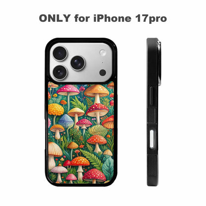 iPhone 17 Pro Case — Mushrooms Botanicalmushrooms P Hh6 Floral, Custom Made Phone Cover