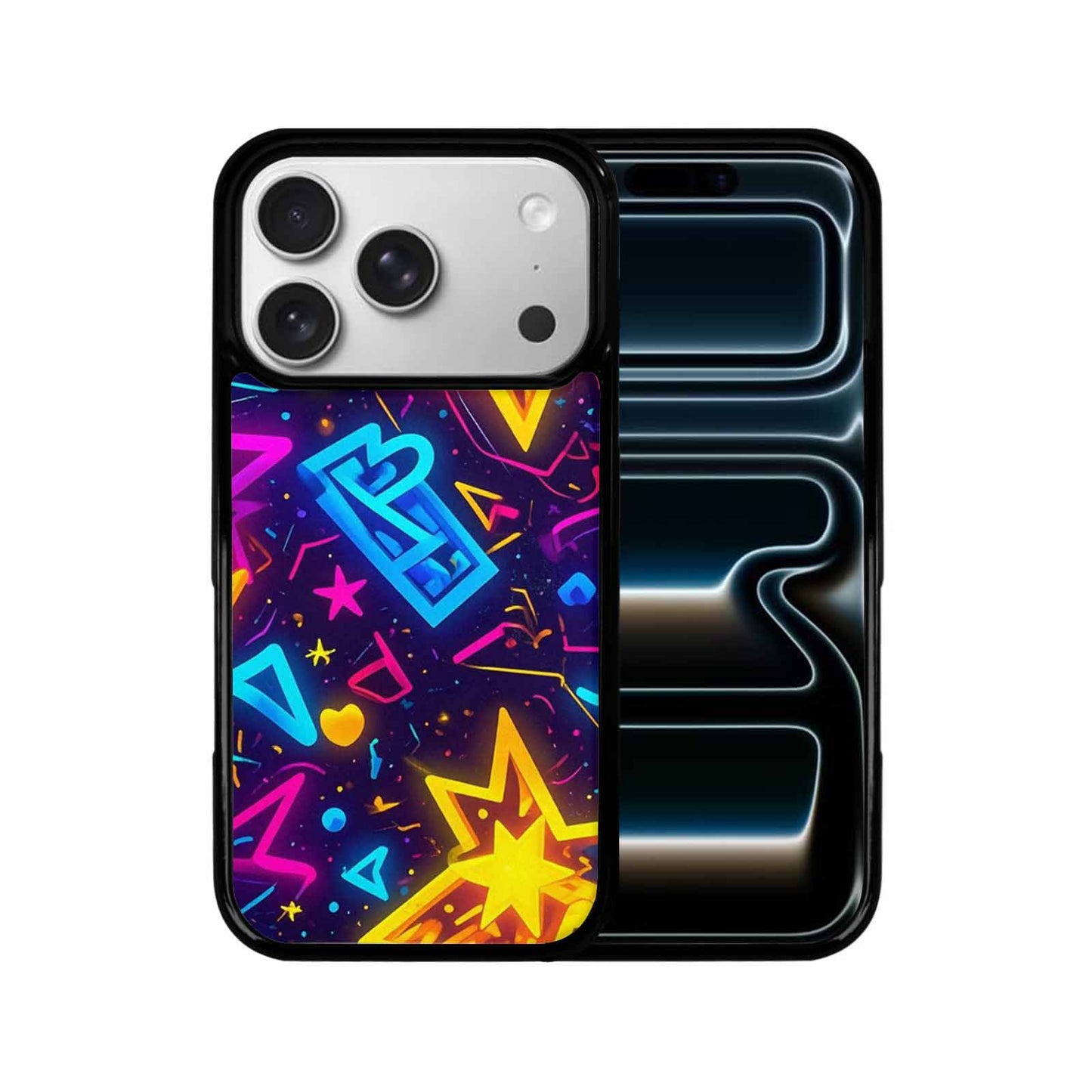 iPhone 17 Pro Case — Retro Motif Retro Motifs Pattern Retro, Personalized Phone Case
