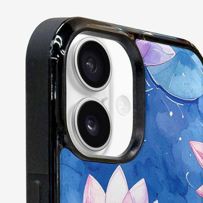 iPhone 16 Case — Monet Water Lilies Painting Pattern, Personalized Phone Case