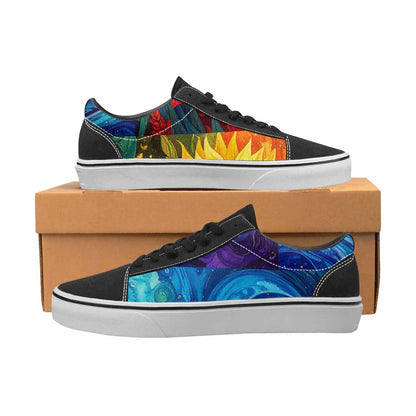 WOMEN'S Blend All Versions Canvas Lace-Up Grunge Custom Shoes