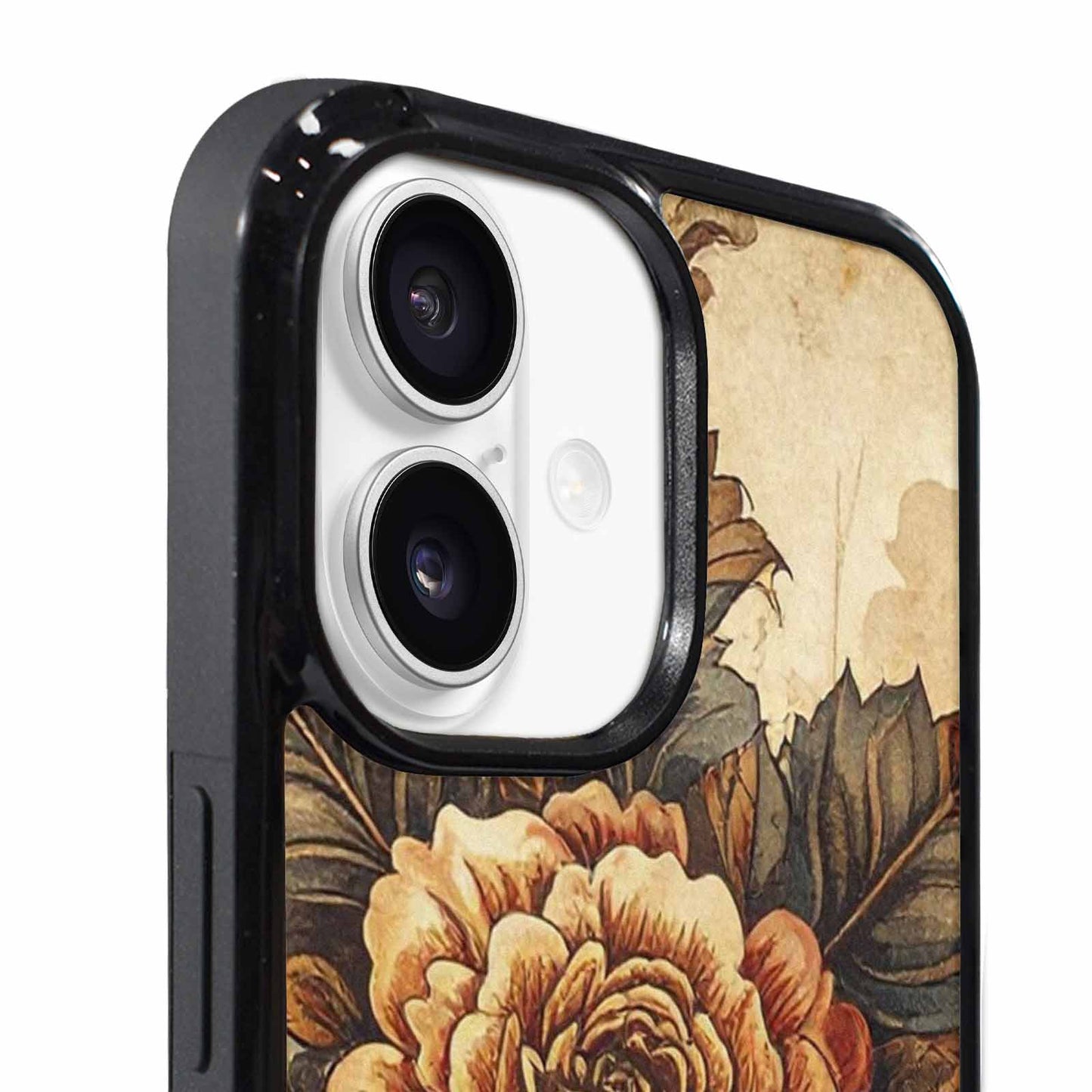 iPhone 17 Case — Vintage Botanical Art Pattern Floral, Custom Print Case Cover