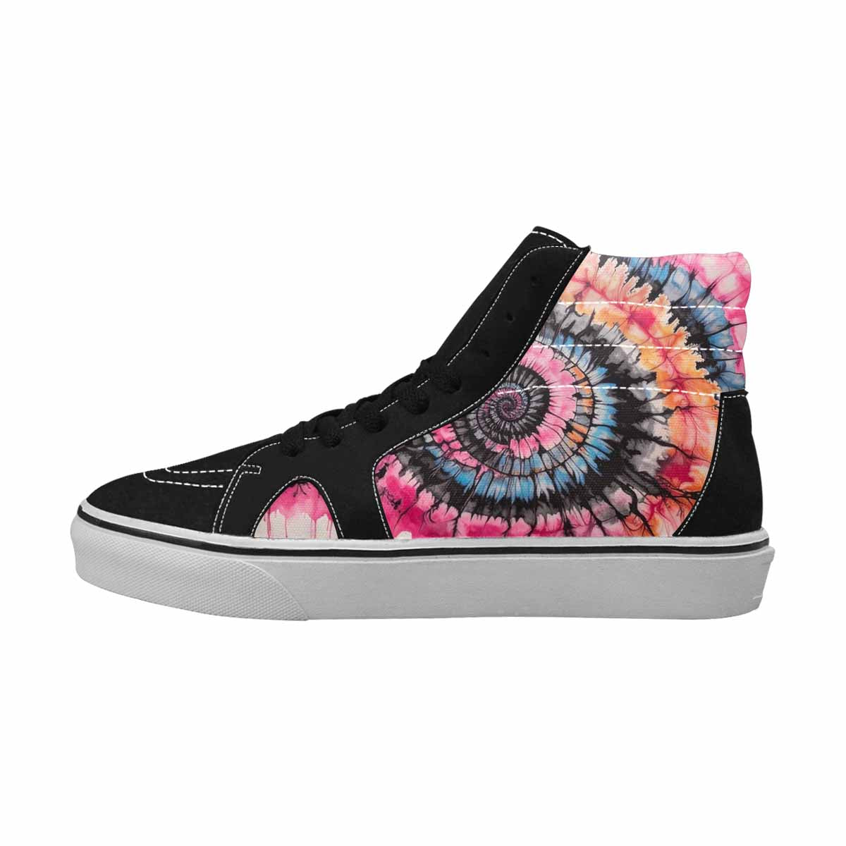 MEN'S Tie High Top Canvas Cottagecore Sneakers