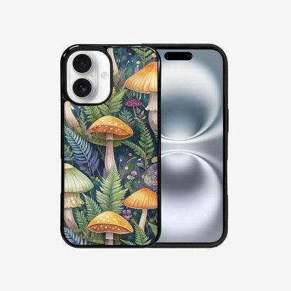 iPhone 16 Case — Mushrooms Botanicalmushrooms P, Custom Art Phone Cover