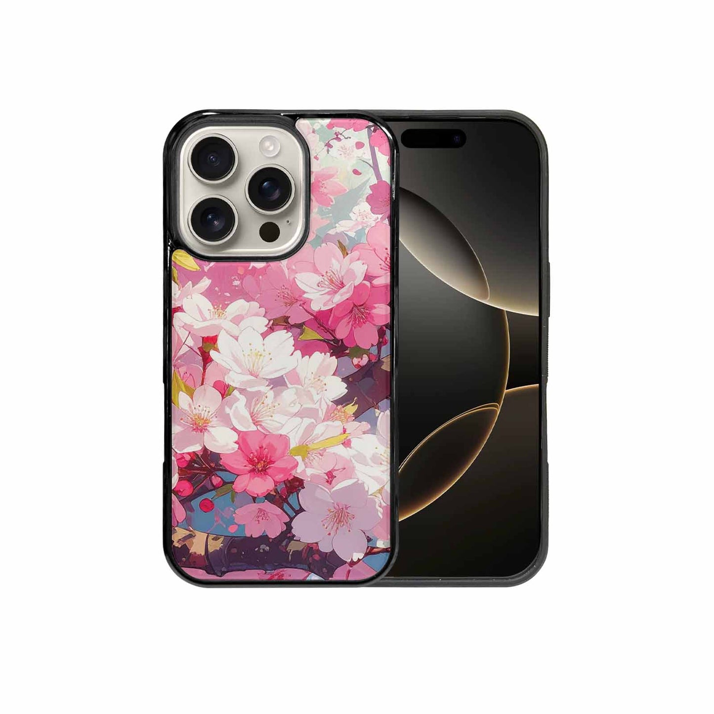 iPhone 16 Pro Case — Cherry Blossom Branch Cherry Blossom Branches, Custom Printed Phone Case