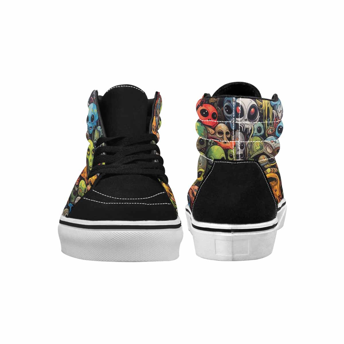 MEN'S Aliens × Camo Aliens High Top Canvas Dreamlike Shoes