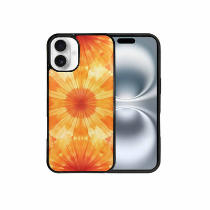 iPhone 16 Plus Case — Ombre Tie Dye Sunset Custom, Custom Designed Case Cover