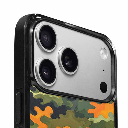 iPhone 17 Pro Case — Small Military Camouflage Blotch Pattern Camo, Customized Protective Case