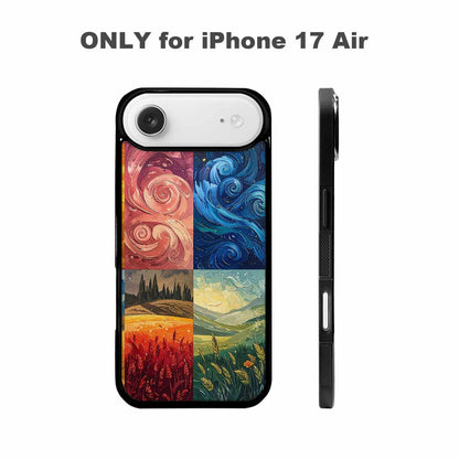 iPhone 17 Air Case — Small Van Gogh Style Swirl Galaxy, Original Design Phone Case