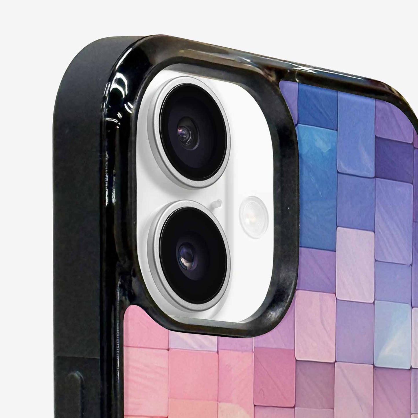 iPhone 16 Plus Case — Color Gradient Fade Pattern Hundreds Of, Custom Designed Case Cover