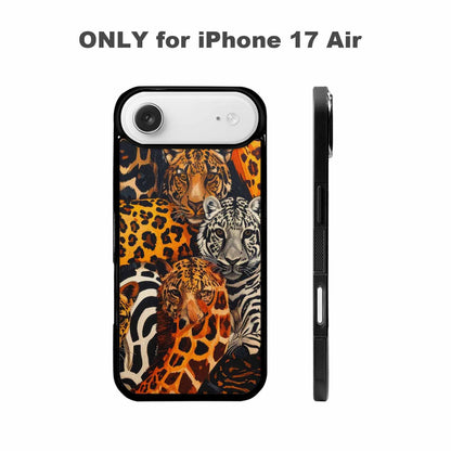 iPhone 17 Air Case — Small Animal Print Pattern Randomly Animal, Custom Printed Phone Case