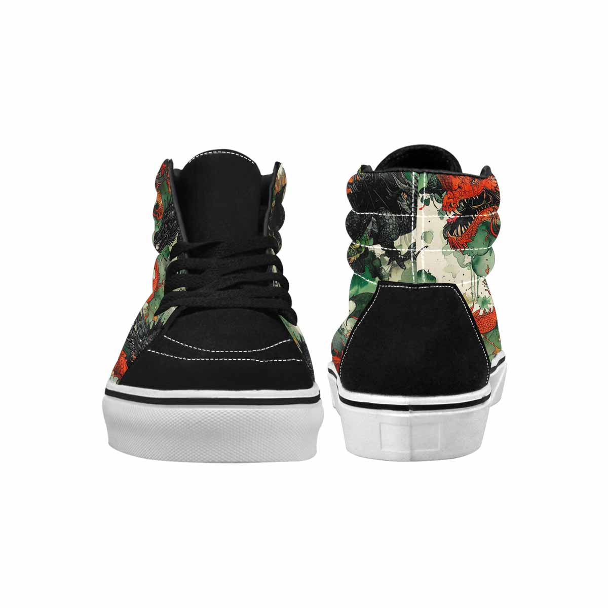 MEN'S Dragon Scale High Top Canvas Dreamcore Custom Shoes