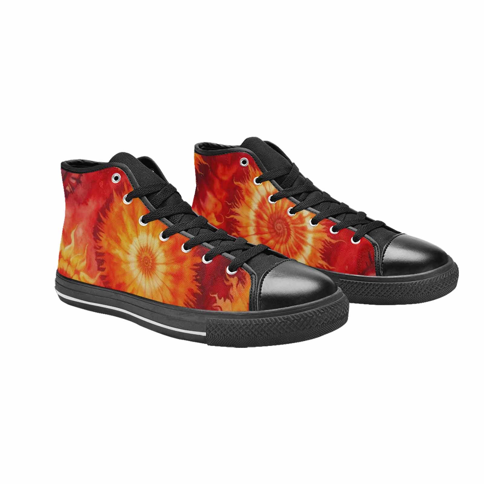 WOMEN'S Tie Dye - High Top Canvas Y2K Shoes