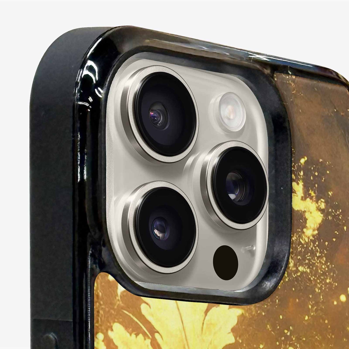 iPhone 16 Pro Max Case — Klimt Gold Leaf Artwork Pattern, Custom Printed Phone Case