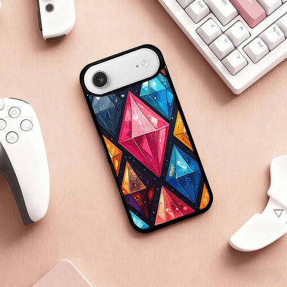 iPhone 17 Air Case — Vintage Summer Diamond Retro Vintage, Custom Art Phone Cover