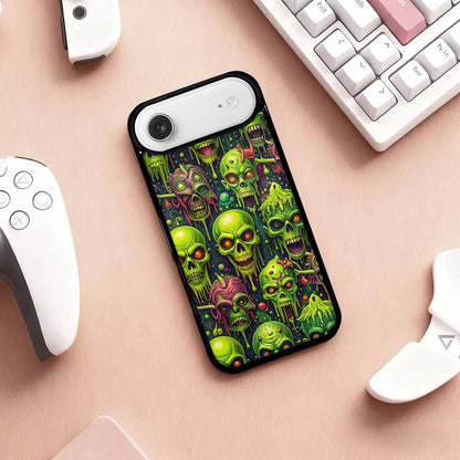 iPhone 17 Air Case — Toxic Radioactive Creature Pattern Hundreds Original, Custom Printed Phone Case