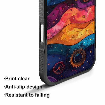 iPhone 17 Case — Steampunk Galaxy Space, Customized Protective Case