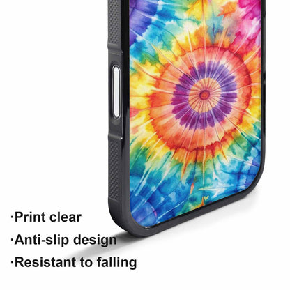 iPhone 17 Pro Max Case — Small Tie Dye Swirl Tie Dye, Personalized Phone Case