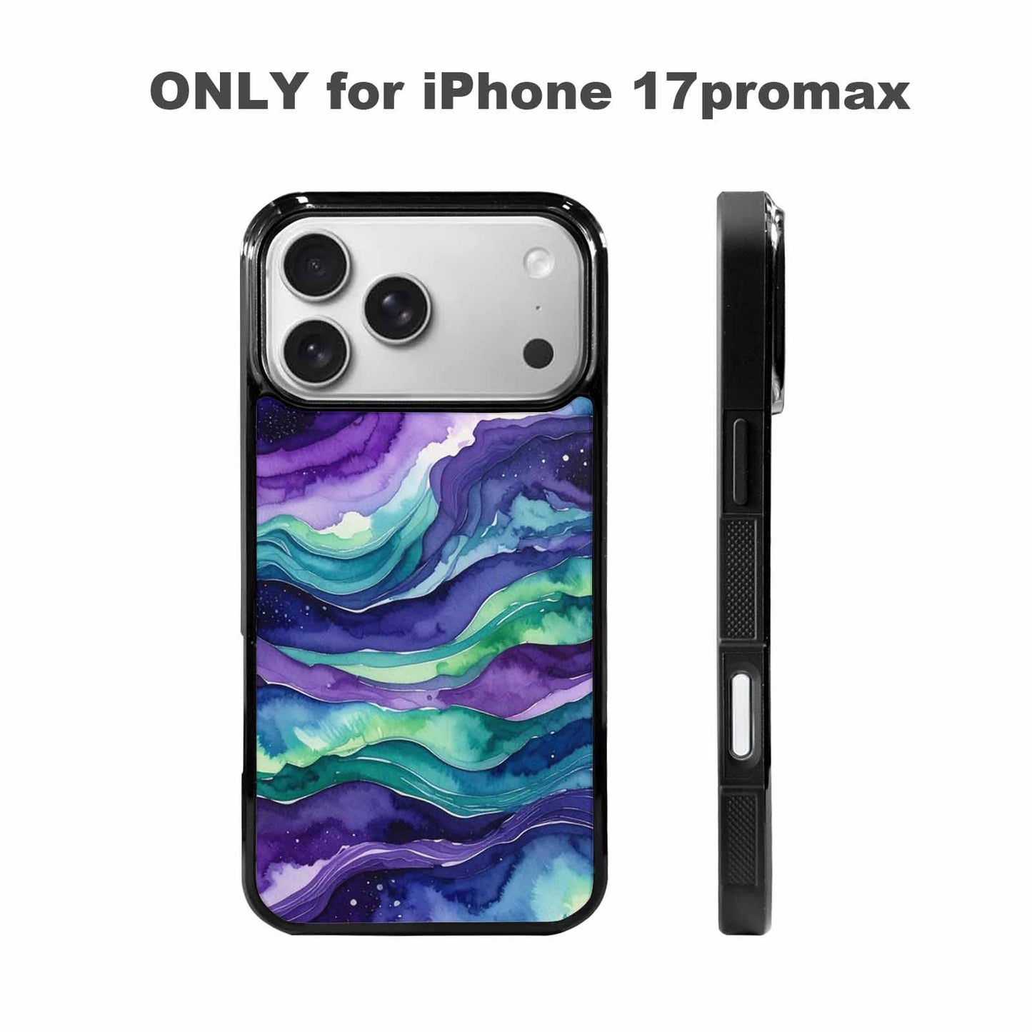 iPhone 17 Pro Max Case — Galaxy Aurora Nebula Galaxy Space, Customized Protective Case