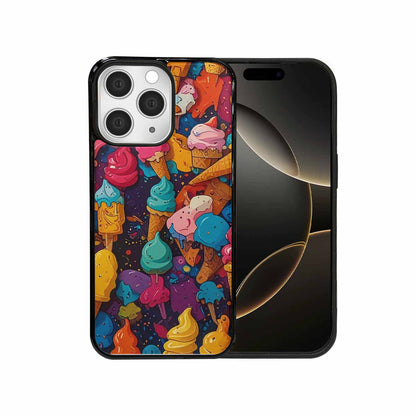iPhone 15 Pro Max Case — Ice Cream Motif Ice Cream Motifs, Custom Phone Case