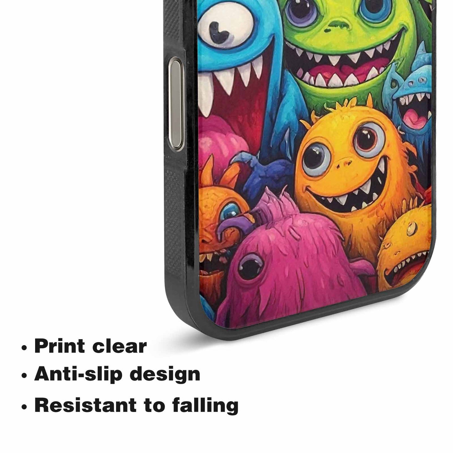 iPhone 16 Pro Max Case — Monsters General Cartoon Monst 0p8, Custom Designed Case Cover