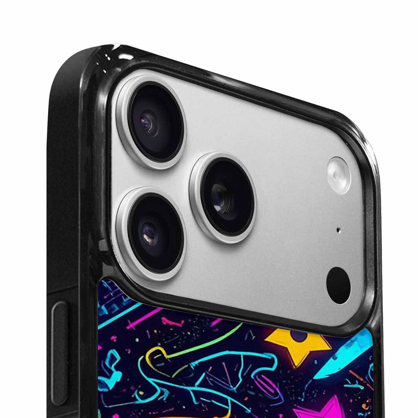 iPhone 17 Pro Case — Retro Motif Retro Motifs Pattern Retro, Custom Designed Case Cover