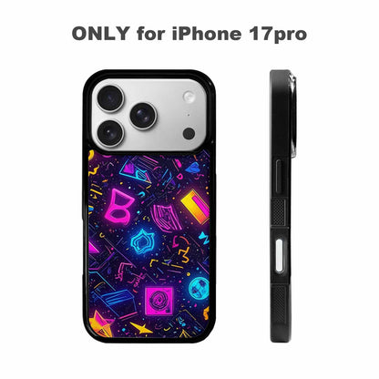iPhone 17 Pro Case — Retro Motif Retro Motifs Retro Vintage, Custom Print Case Cover