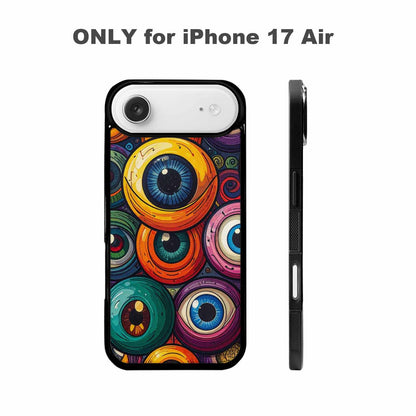 iPhone 17 Air Case — Seamless Tileable Pattern Of Overlapping Cartoon, Original Design Phone Case