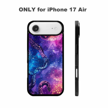 iPhone 17 Air Case — Snake Print Galaxy Seamless Pattern Animal, Custom Made Phone Cover