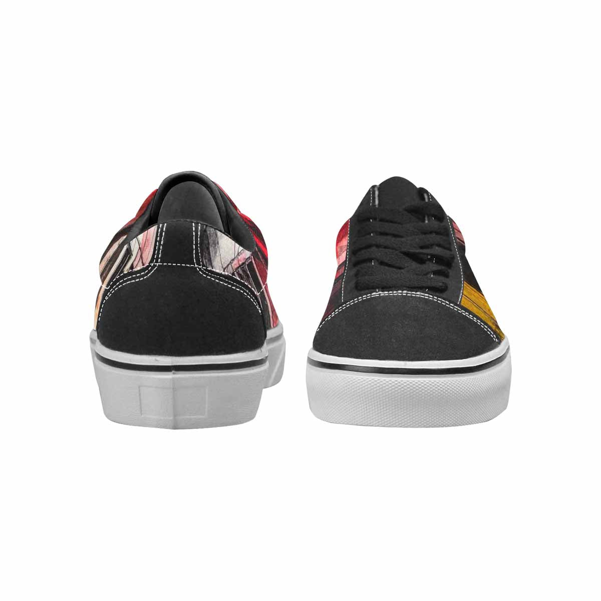 WOMEN'S Liminal Space Fragment Lace-Up Canvas Cottagecore Sneakers