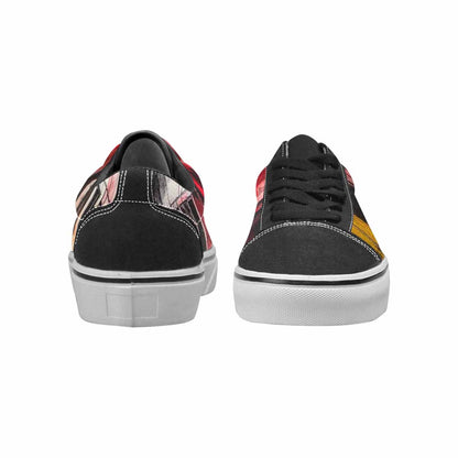 WOMEN'S Liminal Space Fragment Lace-Up Canvas Cottagecore Sneakers