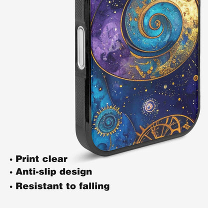 iPhone 16 Plus Case — Steampunk Galaxy Custom, Personalized Phone Case