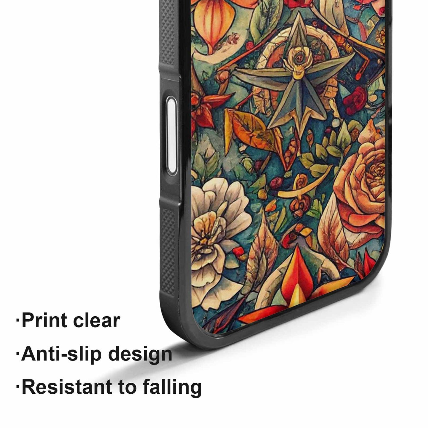 iPhone 17 Case — Small Old School Tattoo Original Art, Personalized Phone Case