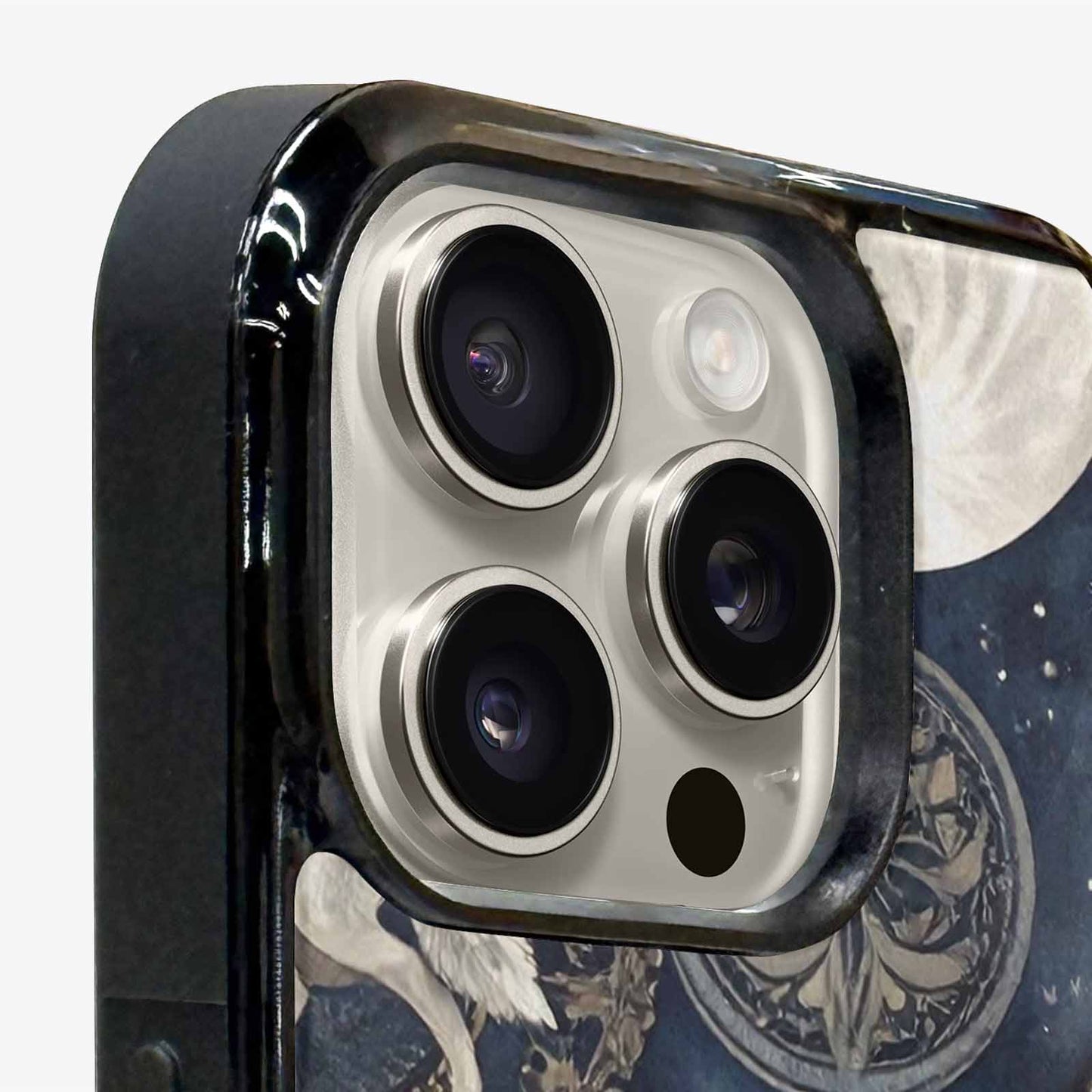 iPhone 16 Pro Max Case — Wolves Everywhere Collage Overlap Small Wolf, Custom Print Case Cover
