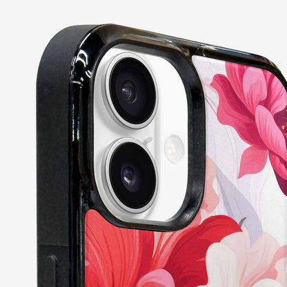 iPhone 16 Case — Marble Floral Custom, Custom Print Case Cover
