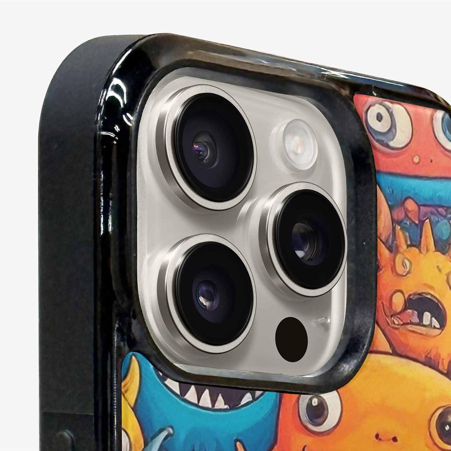 iPhone 16 Pro Max Case — Monsters General Cartoon Monst D4o, Customized Protective Case