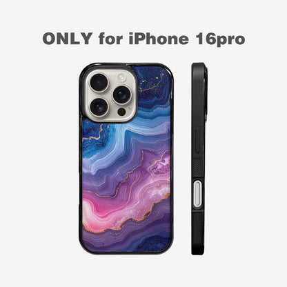 iPhone 16 Pro Case — Marble Galaxy, Original Design Phone Case