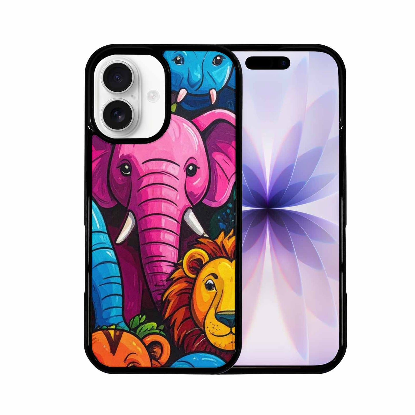 iPhone 17 Case — Seamless Tileable Pattern Of Cartoon Cute, Unique Phone Case Design