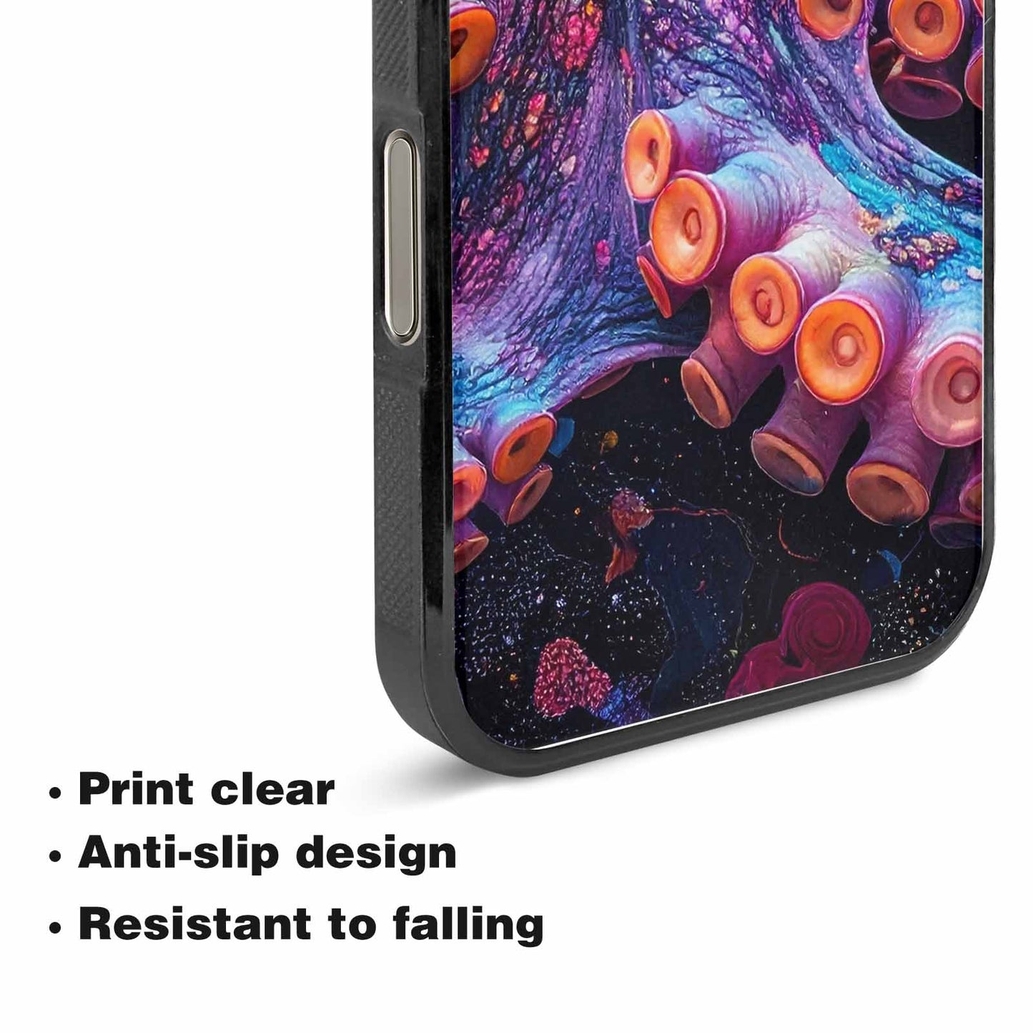 iPhone 15 Pro Max Case — Octopus Tentacle Octopus Tentacle Pattern Hundreds, Custom Print Case Cover